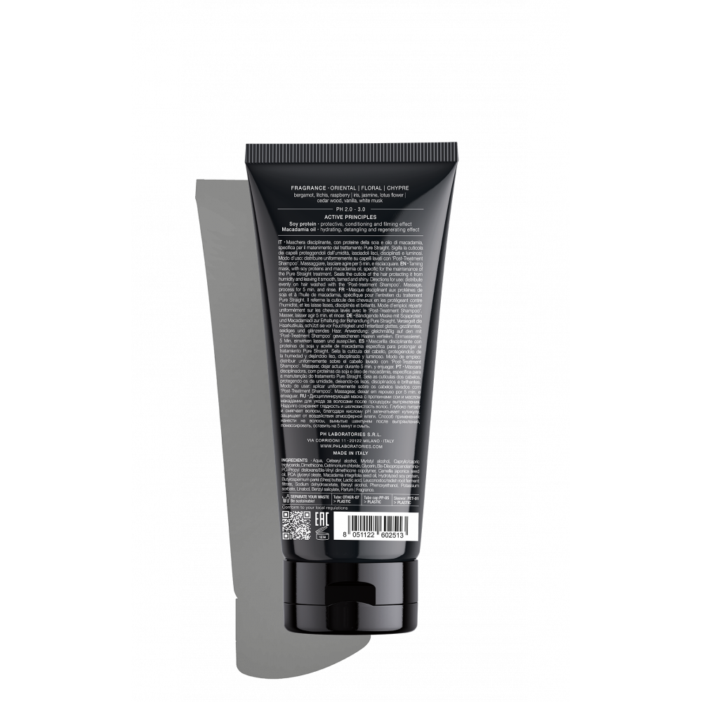 PURE STRAIGHT POSTTREATMENT MASK 200 ML